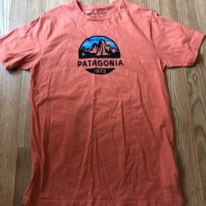 Patagonia slim fit tee shirt size medium like new!